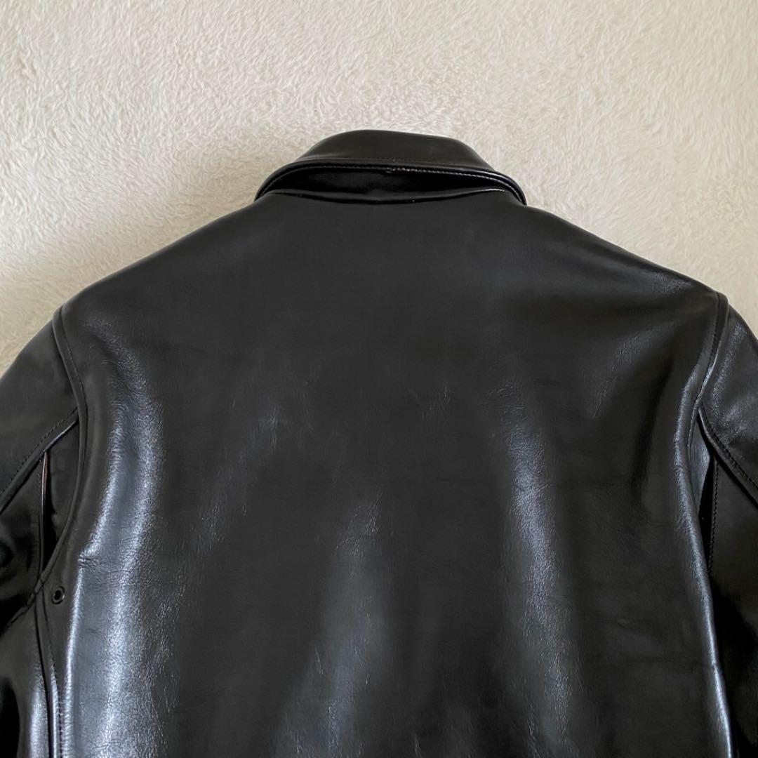 美品】STARKE HAUT 茶芯 馬革 レザージャケット トラッカー L - メルカリ