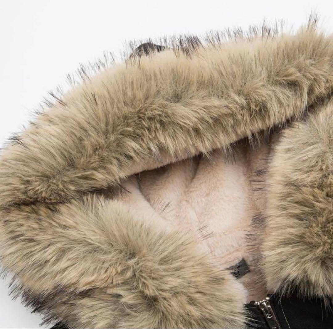 人気品⭐️新品・エッジライン裏ボアジャケットファー付き PCTOKYO M