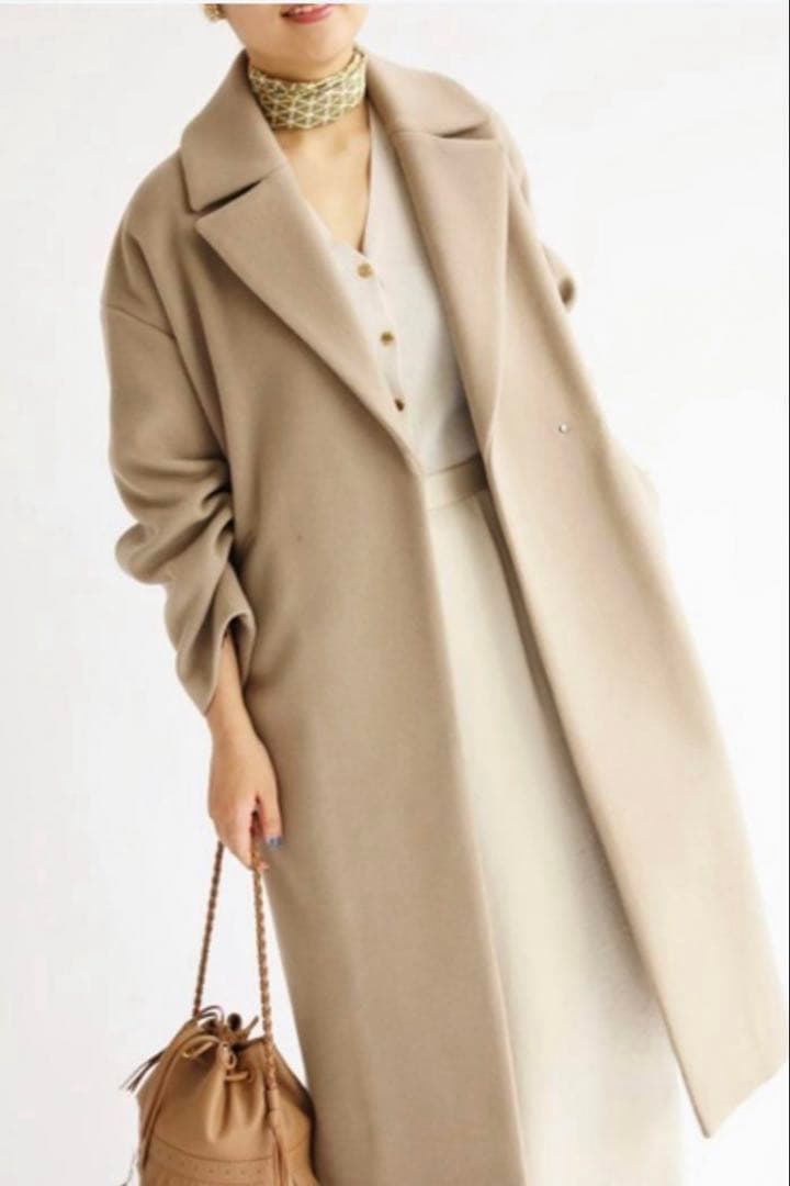 IENA イエナ MANTECOオーバーチェスターコート M ベージュ IENA（イエナ） IENA MANTECO オーバーチェスターコート