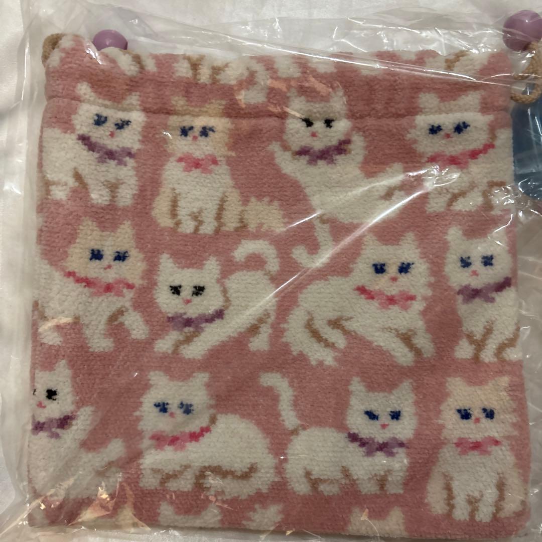 フェイラー モフモフネコチャン 巾着 - メルカリ