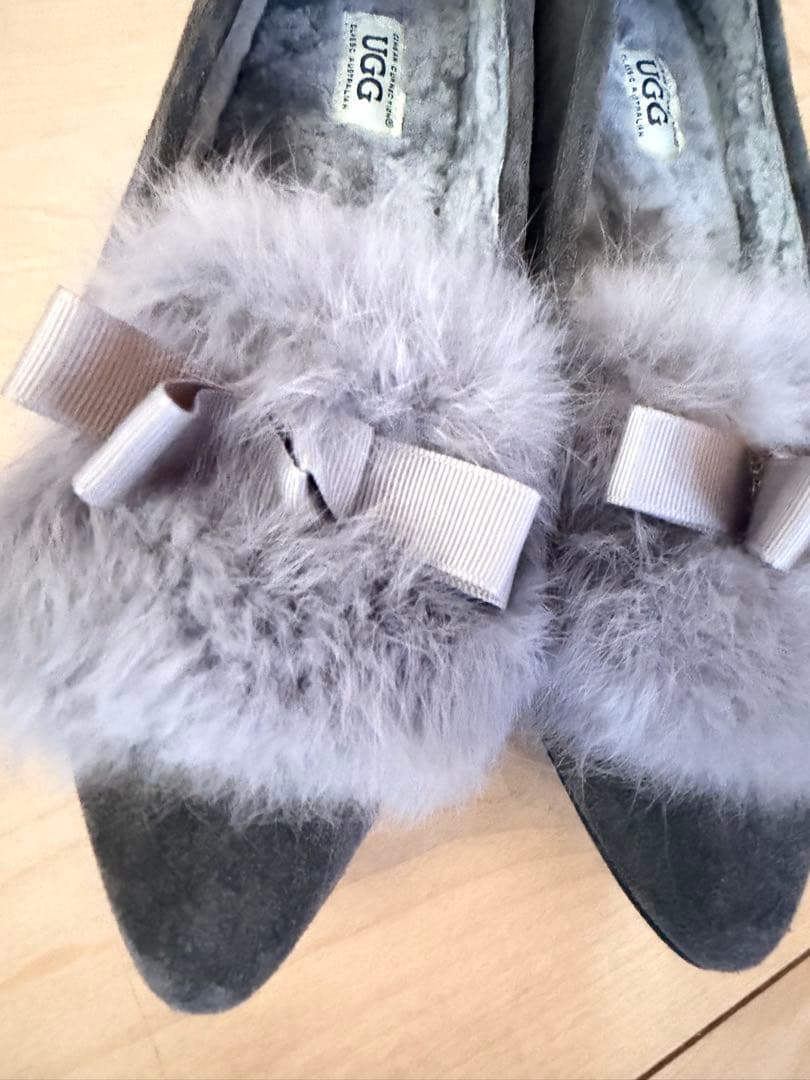 UGG DAISY HEEL BALLERINA グレー 9/39 モカシン - メルカリ