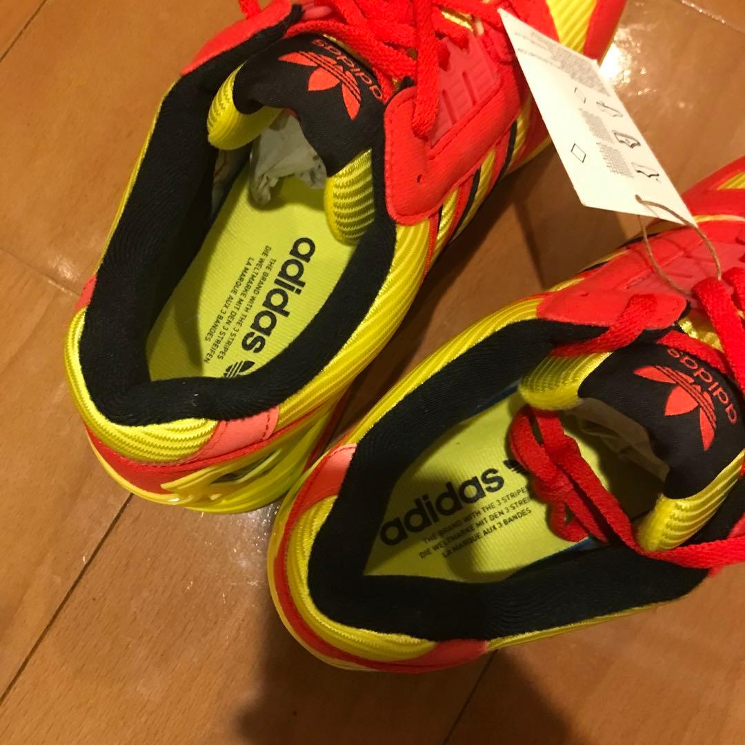 新品限定！KITH購入アディダスZX8000/27cm adidas復刻赤×黄 - メルカリ