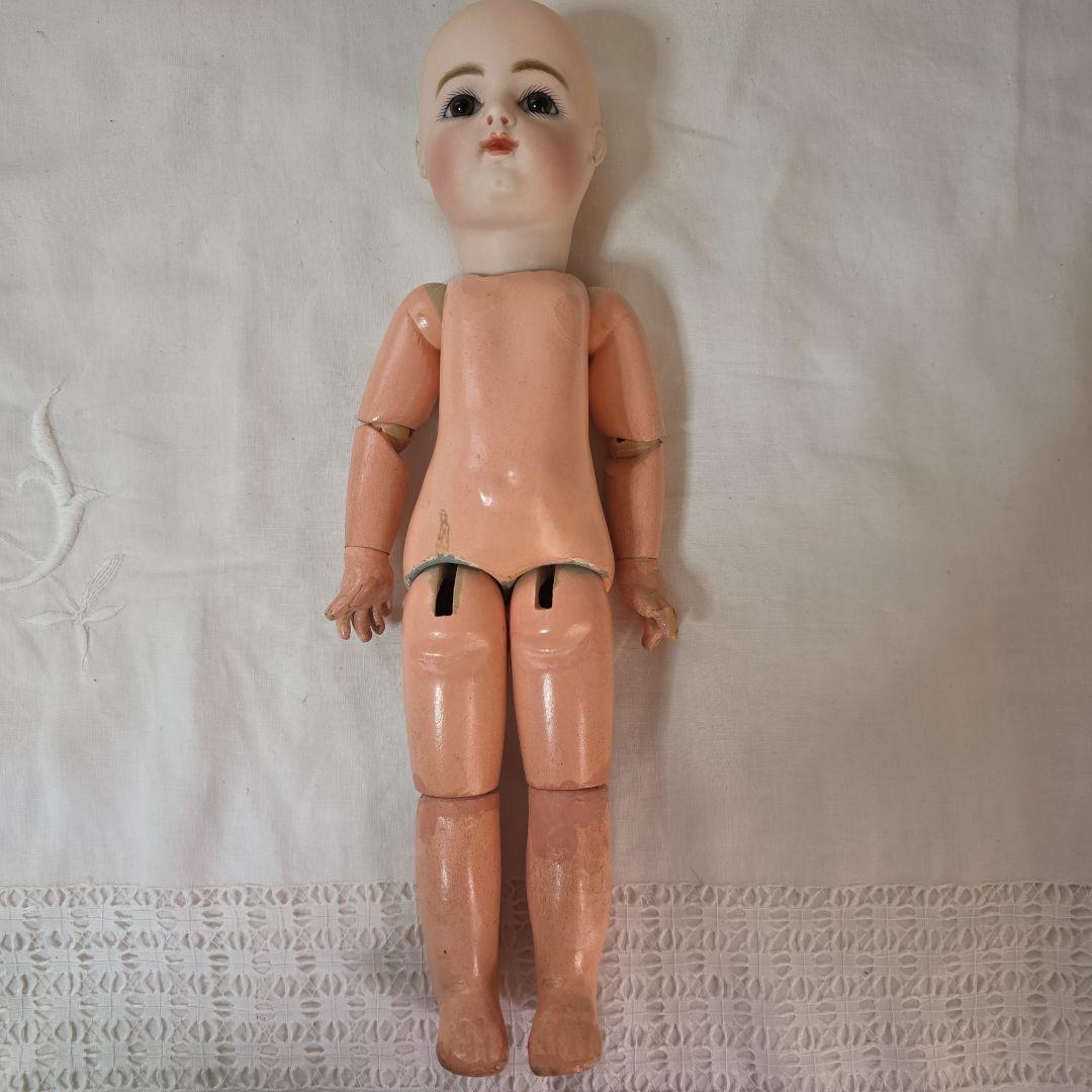 アンティーク ビスクドール ゴーチェ ベベドール キャビネットサイズ