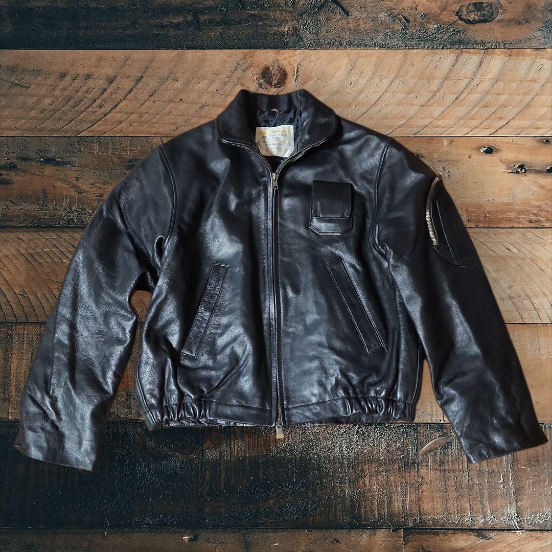 フランス軍 FRENCH BOMBER JACK 本革レザージャケット 短丈 フランス軍 FRENCH BOMBER JACK 本革レザージャケット 短丈 - メルカリ