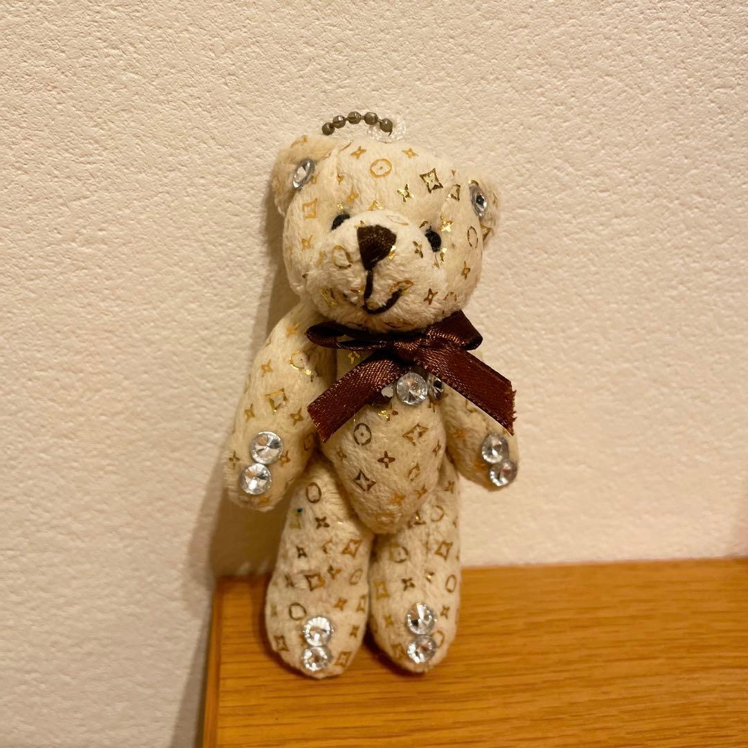 ルイヴィトン くま ぬいぐるみ キーホルダー - メルカリ