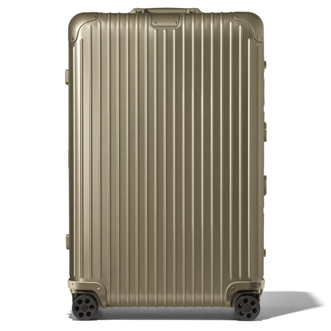 正規品　RIMOWA リモワ　オリジナル チェックインL チタニウムスーツケース RIMOWA】オリジナル チェックインL (RIMOWA/スーツケース・キャリー