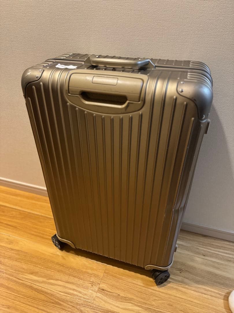 正規品 RIMOWA リモワ オリジナル チェックインL チタニウムスーツケース