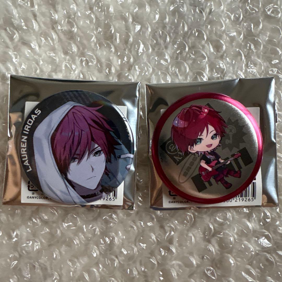 にじさんじ 2時だとか 1st Live グッズ 缶バッジ ローレン KV SD