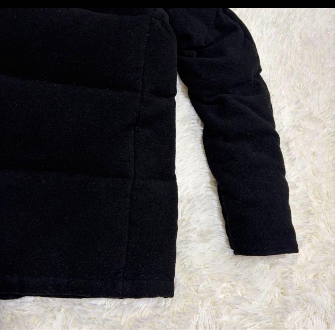 美品 DANTON BEAMS別注 ウールモッサダウン黒XL クリーニング済 - メルカリ