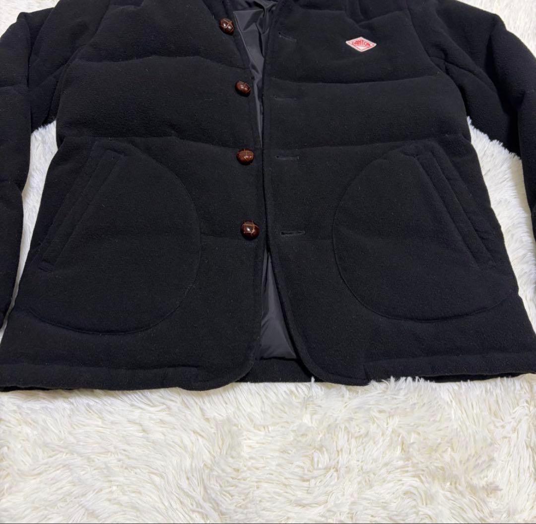 美品 DANTON BEAMS別注 ウールモッサダウン黒XL クリーニング済 - メルカリ