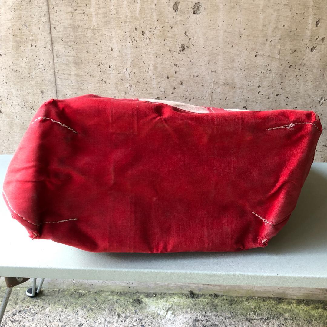 エルエルビーン トートバッグ 80s レッド 2色タグ ギザタグ Mサイズ