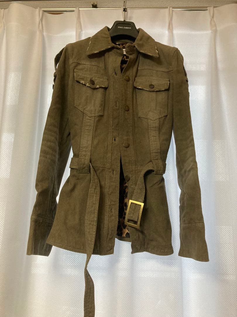 DOLCE & GABBANA ミリタリージャケット　ダメージ豹柄40 美品 楽天市場】DOLCE&GABBANA ドルチェアンドガッバーナ F28JLZ レオパード