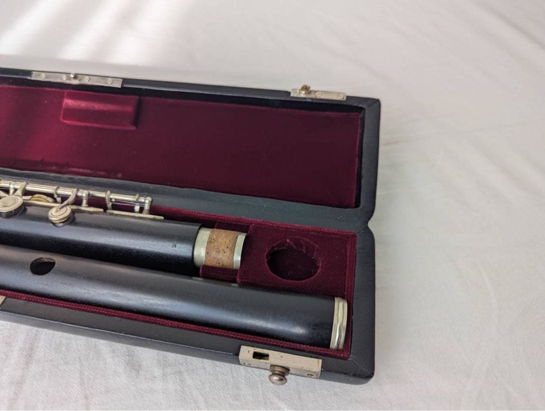 木製フルート 本体 ケース付き - メルカリ