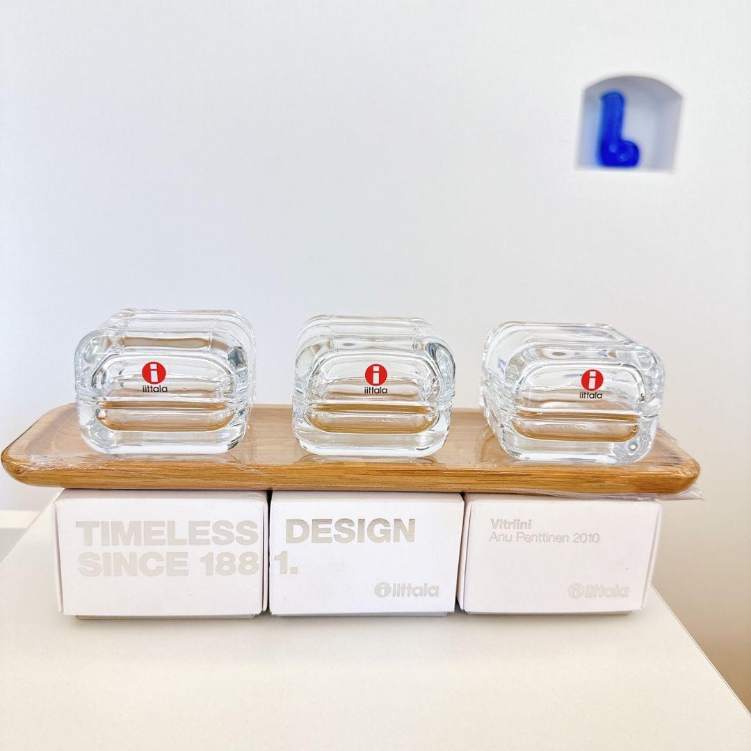 iittala ビトリーニ ボックス 木製トレー Vitriini ケース - メルカリ