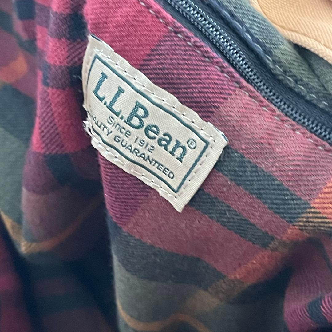ヴィンテージ　L.L.Bean トートバッグ レザーハンドル