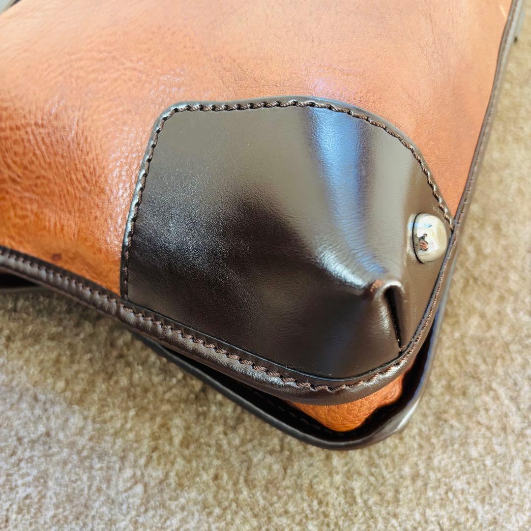 STEFANOMANO オールレザー ブリーフケース ビジネスバッグ アルチェの