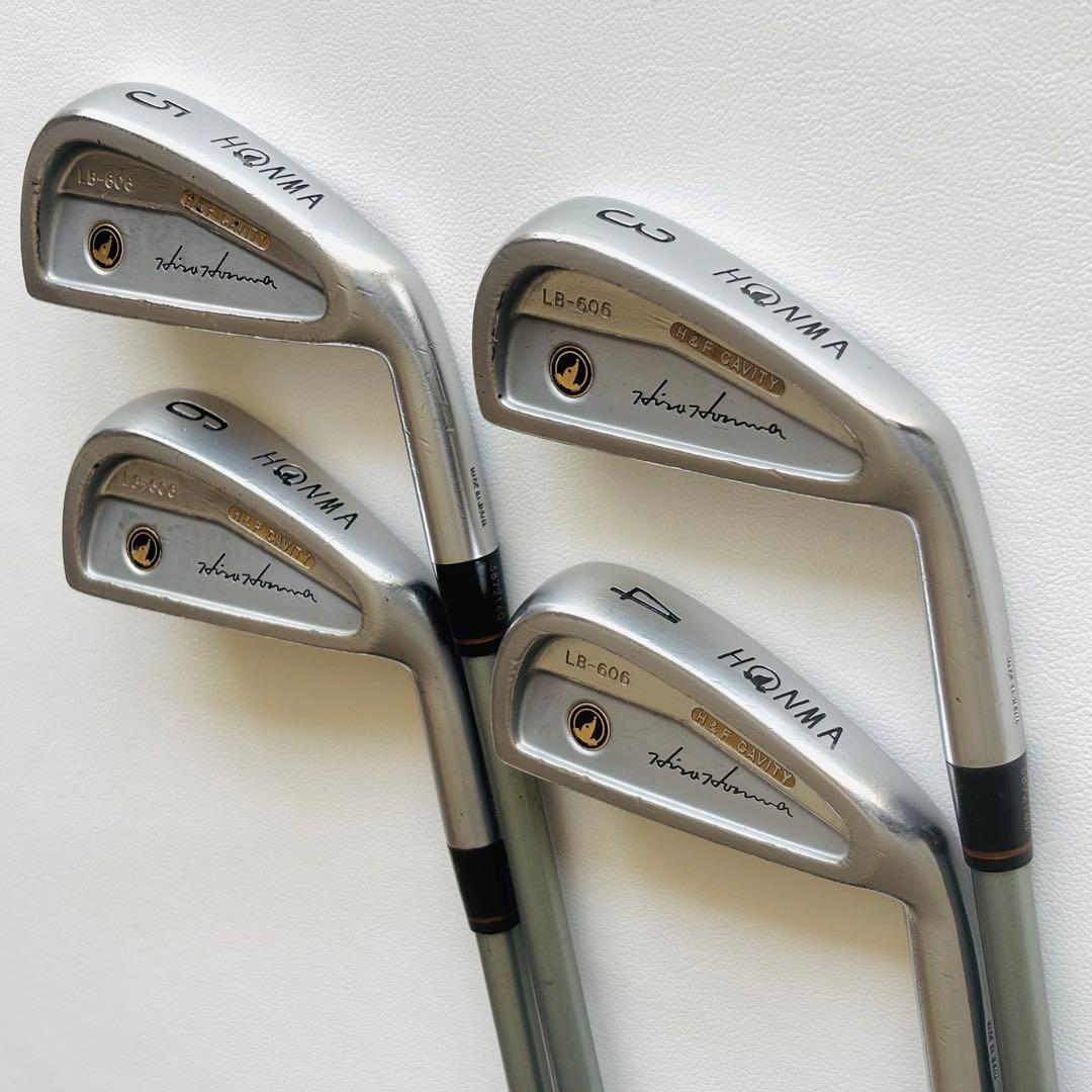 ホンマ LB606 H&FアイアンセットT-800 BORON M50ビンテージ - メルカリ