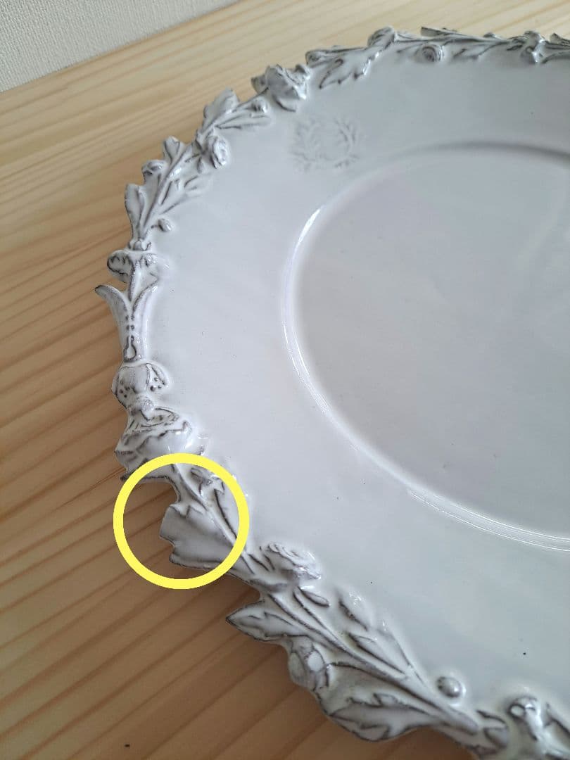 アスティエ ルギャール プレート ※欠けあり - メルカリ