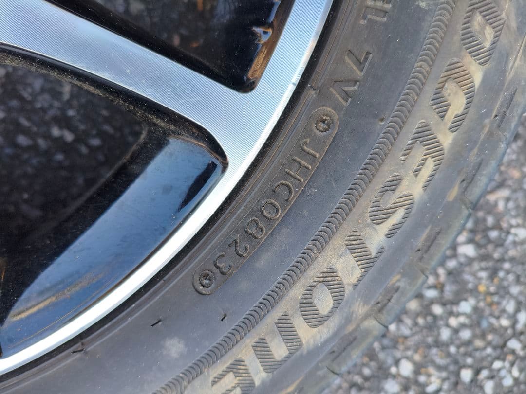 愛知県手渡し要相談】ヤリス純正オプション16インチアルミホイール4本