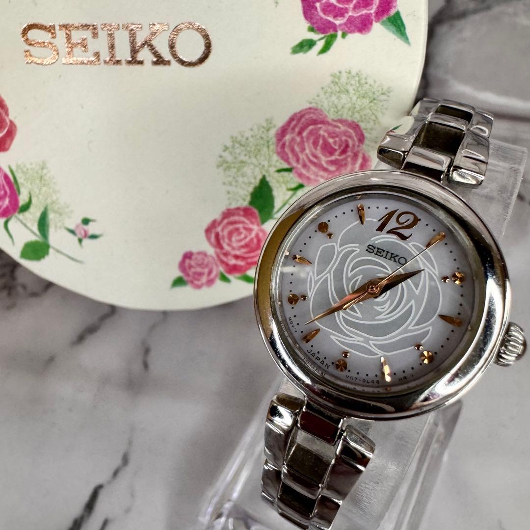 【SEIKO】　LUKIA レディース 腕時計 ローズ シェル ソーラー LUKIA '23-9 レディースソーラー電波 SEIKO/セイコー LUKIA/ルキア