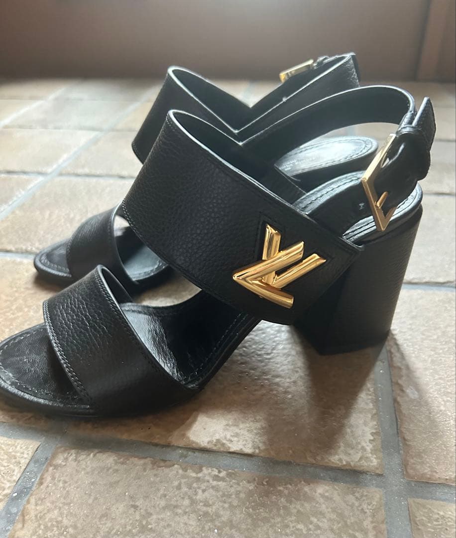 ルイヴィトン ホライズンライン サンダル ヒールLOUIS VUITTON ルイ