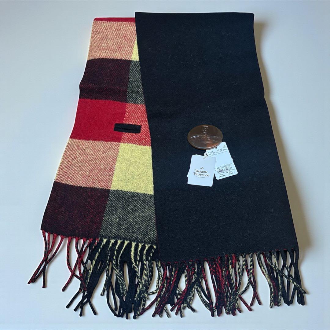 タグ付き　未使用品 vivienne westwood オーブボタン ストール 楽天市場】ヴィヴィアンウエストウッド レディース リバーシブル
