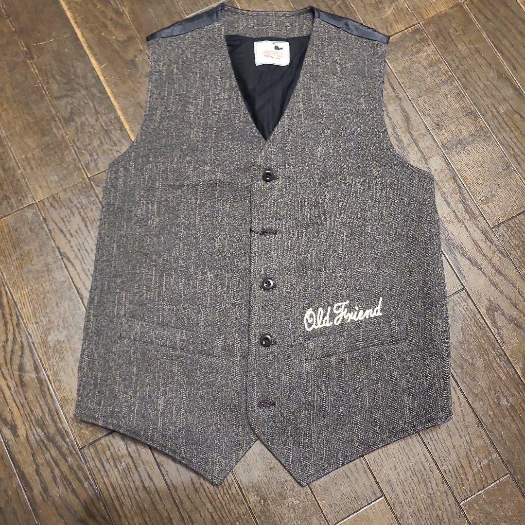 GANGSTERVILLE ブラック ベスト M 初期モデル◇ギャングスタービル◇レザーベスト◇黒◇M◇ - メルカリ