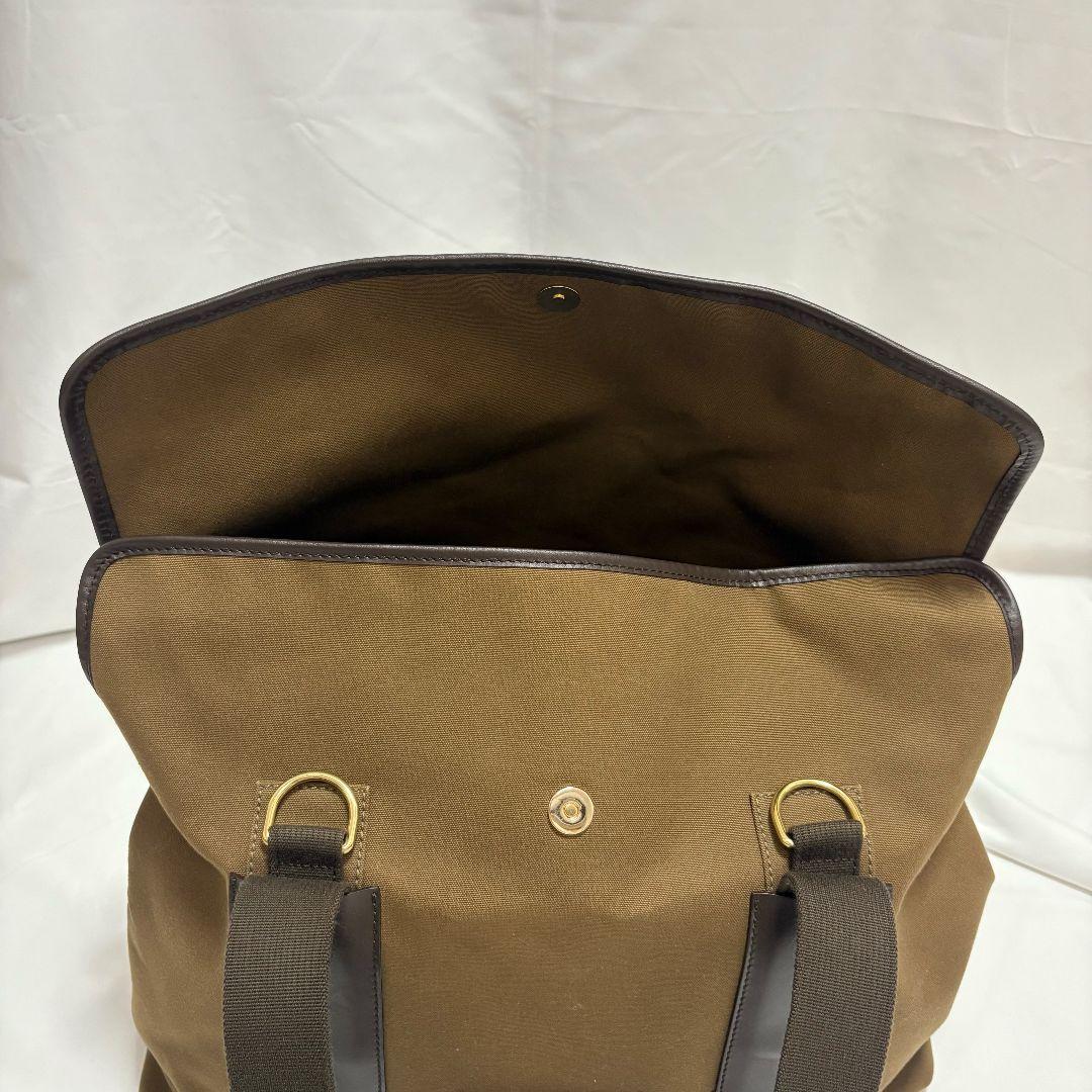 美品✨ ハンティングワールド ロゴプレート トートバッグ 西口修平 レザー A4