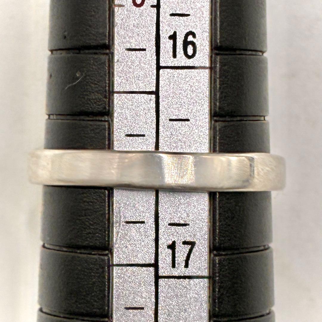 オールドティファニー 12号 フック＆アイ ラブノット リング 925×750