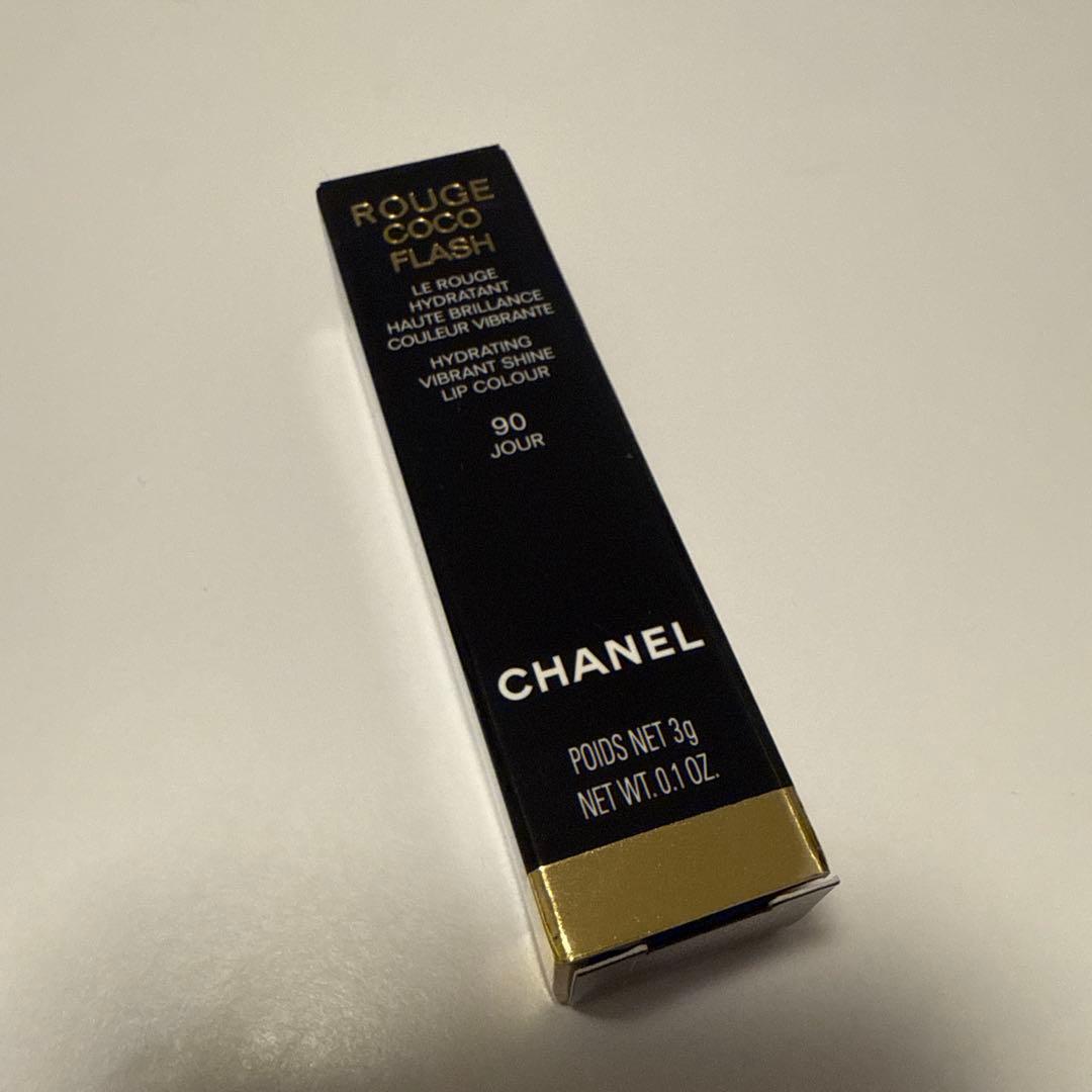 CHANEL ROUGE COCO FLASH 90と、アイシャドウのセット Amazon | CHANEL シャネル ルージュココフラッシュ #90 ジュール 3g