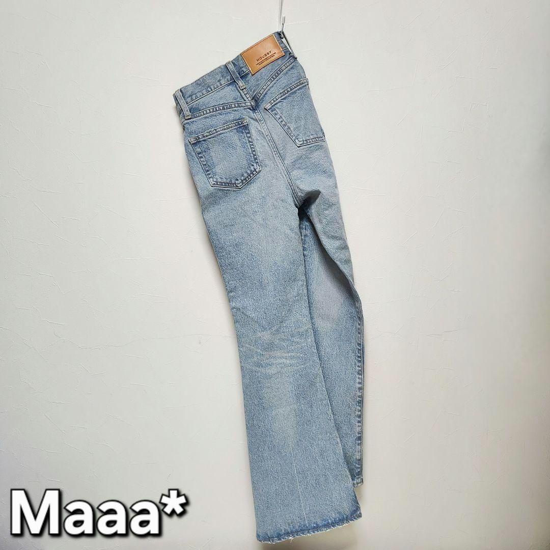 今季 完売品 春夏限定COLOR MOUSSY MVS L/BLU FLARE - メルカリ