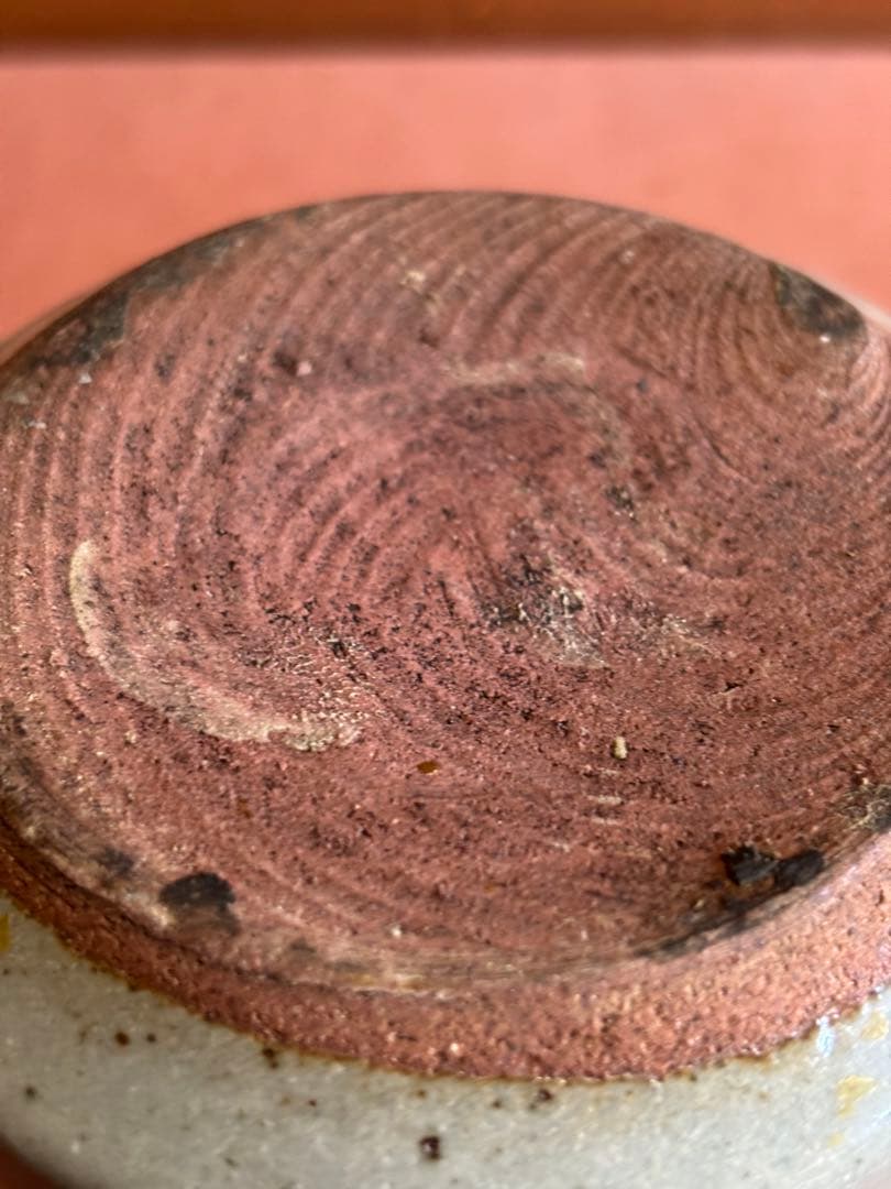 やまちゃん様専用河井寛次郎作灰黒白釉掛回文筒瓶 検森を