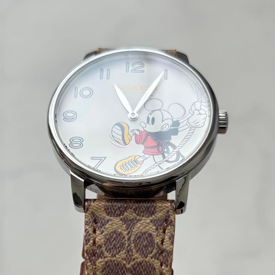 COACH ディズニー ミッキーマウス シグネチャー 腕時計 日本限定品 訳