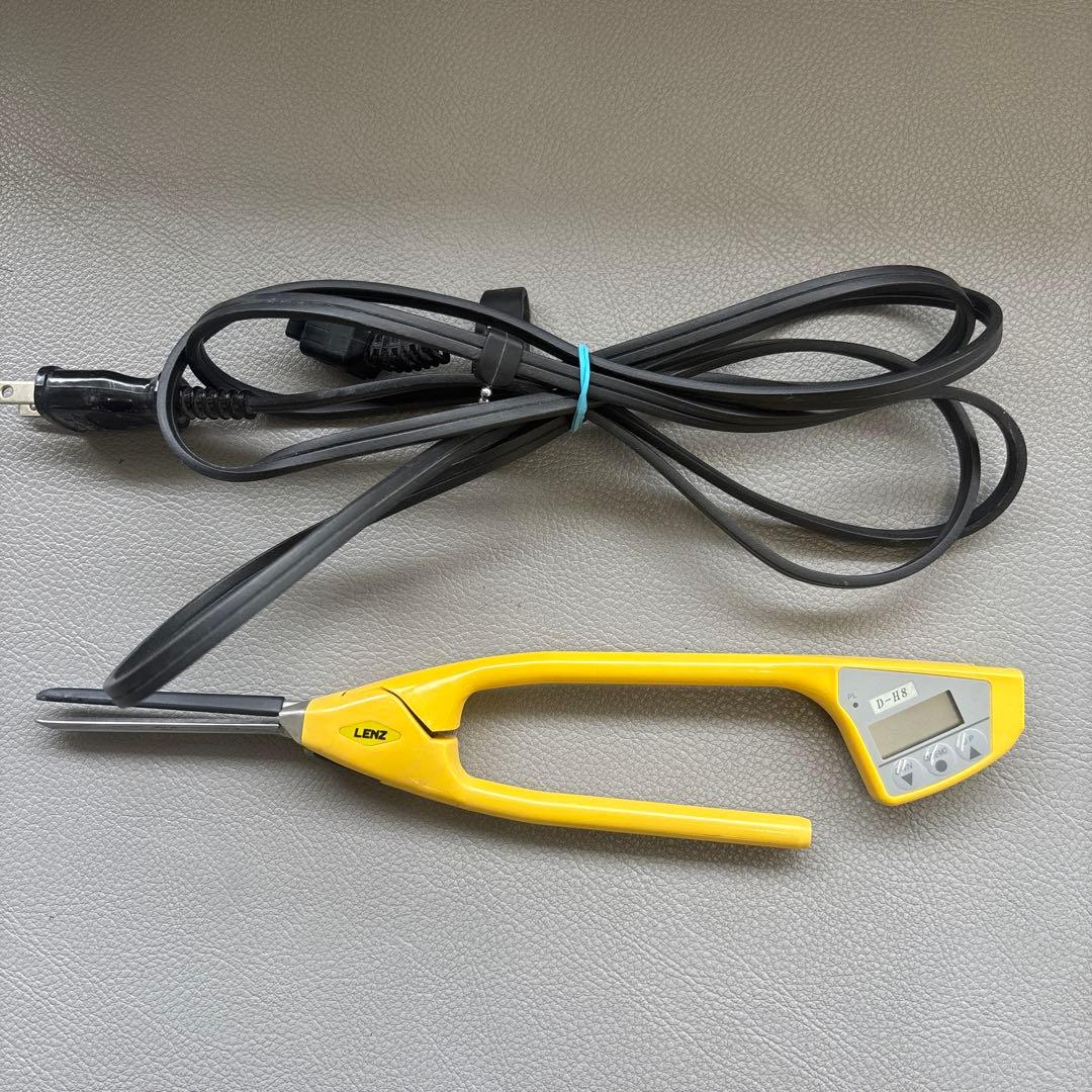 LENZ平アイロン レンツ デジタルアイロン 8mm 平ロッドタイプ e-H8 メンズパーマ 濡れ