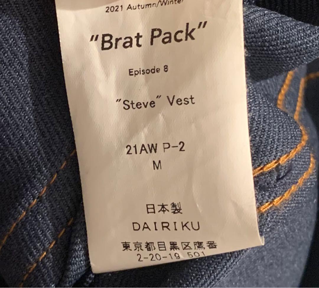 トップス DAIRIKU 21aw \"Steve\" Vest
