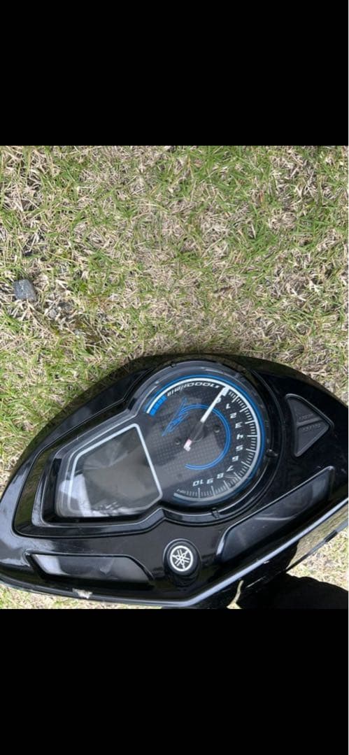 シグナス3型22384km メーター シグナス-X SR(FI) SE44J-308xxx の スピードメーター *1700018721