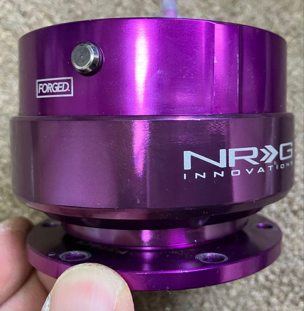 NRG SRK-200PP パープル クイックリリース 中古 レンチン音 - メルカリ