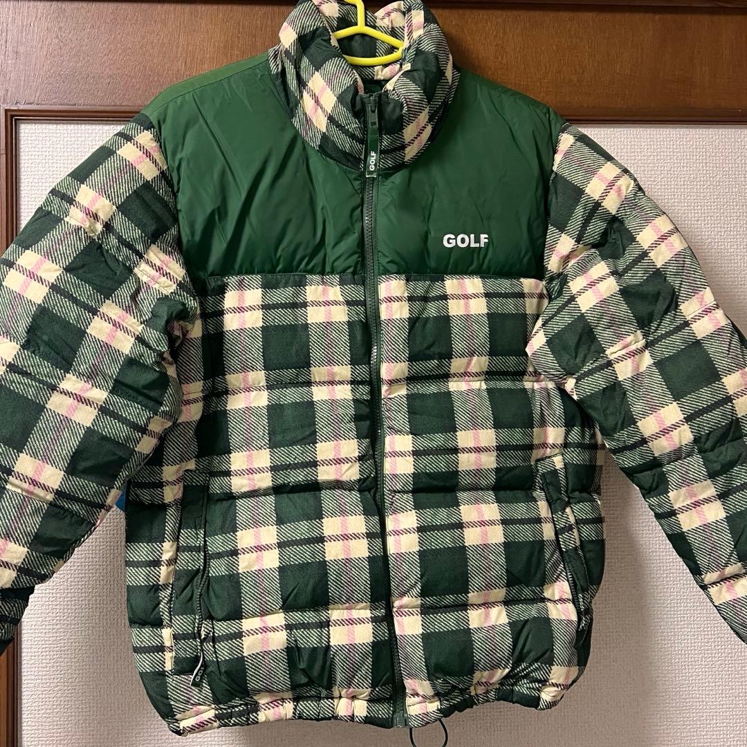 激レア！GOLF WANG ダウン 中古・古着通販】GOLF WANG (ゴルフワン) ダウンジャケット ブラック