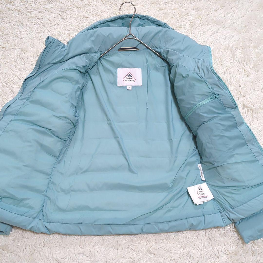 極美品 ピレネックス 36 SPOUTNIC SOFT ダウンジャケット 水色 - メルカリ