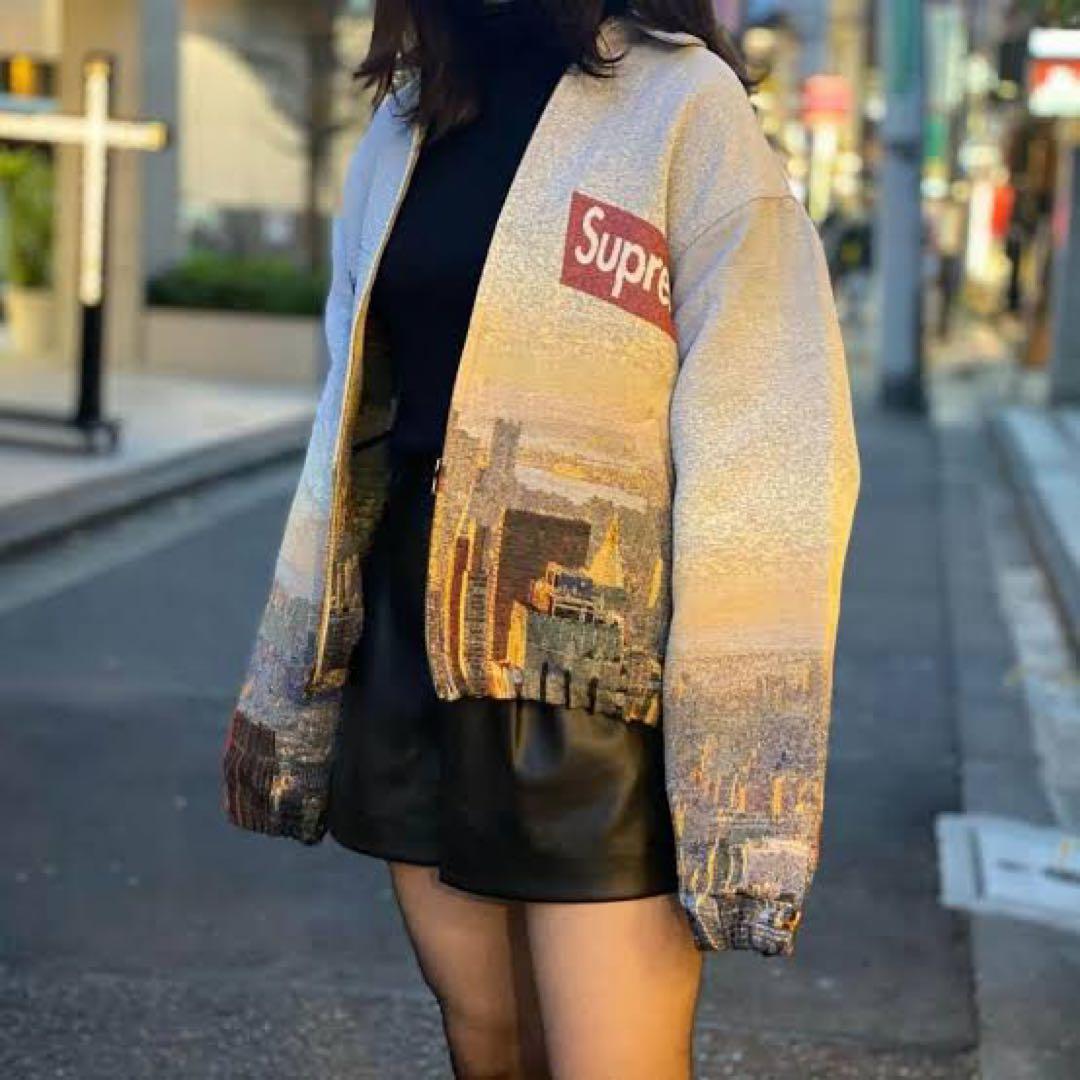Supreme Aerial Tapestry Harrington 完売品 L - メルカリ