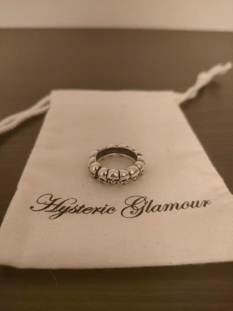 Hysteric Glamour 復刻スカルリング10号 HYSTERIC GLAMOUR（ヒステリックグラマー） 指輪 リング SKULL リング