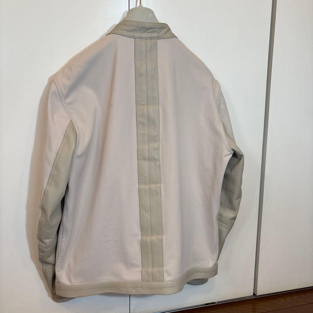 EMMETI】 混合素材シングルライダース - メルカリ