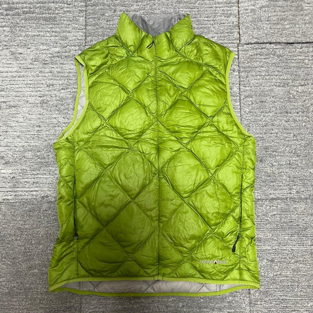 モンベル 800FP ライトアルパイン ダウンベスト 1101364 サイズL ライトアルパインダウン ベスト Men's｜モンベル