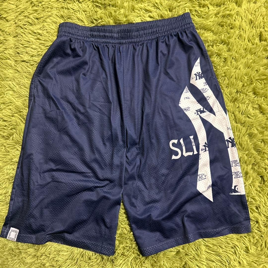t*e様 SLINKY 2020 YANKEES BOOTLEG MESH SH Yankees Bootleg Mesh Short - Navy – Slinky 2020