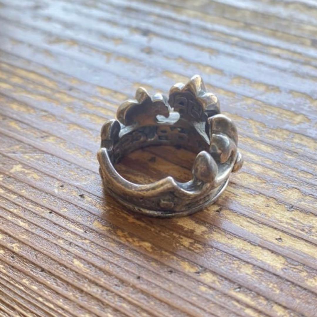 A&G クラウン 王冠 シルバー925 リング 16号 指輪 - メルカリ