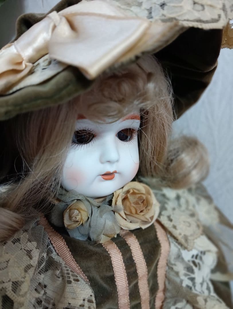 H68【ビスクドール】約60cm カマー&ラインハルト CD103 スリープアイ