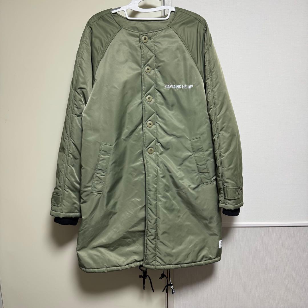 CAPTAINS HELM ミリタリーコート　オリーブ　XL モッズコート　新品 SLOW/一部店舗限定】4WAY モッズコート （ミリタリージャケット