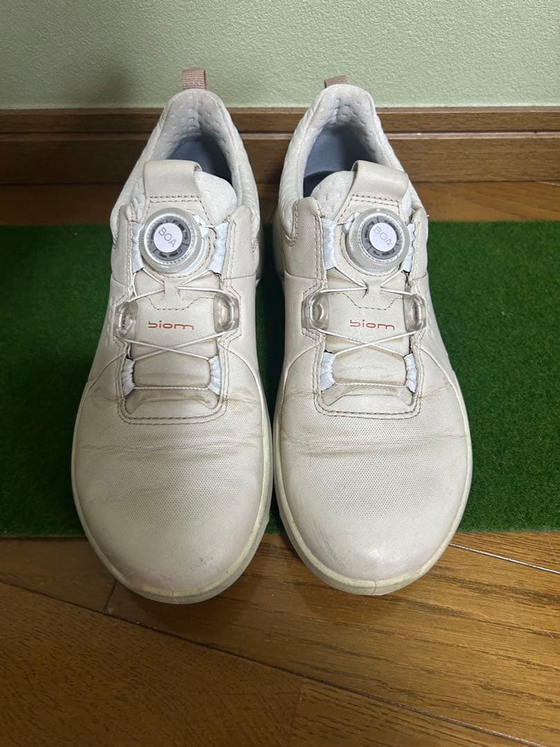 【よっちゃん】エコー　レディース用　ゴルフシューズ ecco（エコー） レディース ゴルフシューズ エス スリー ボア S-THREE