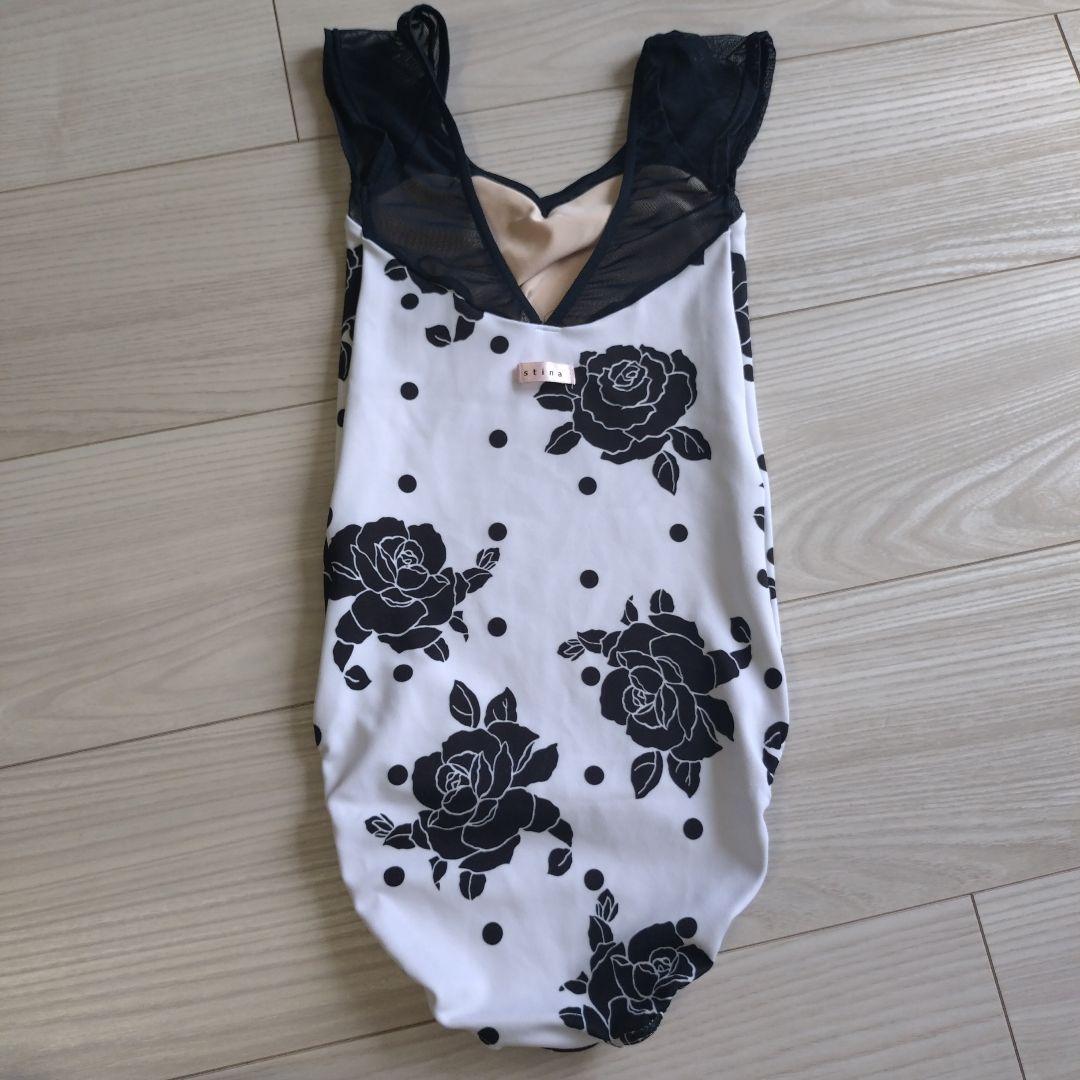 美品 stina スティナ レオタード Jr.P 120-130 - メルカリ