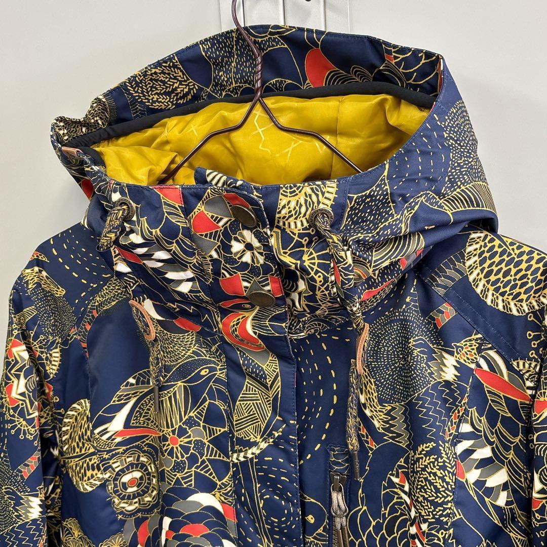 ROXY 花柄 珍しい和柄 スノーボードウェア M - メルカリ